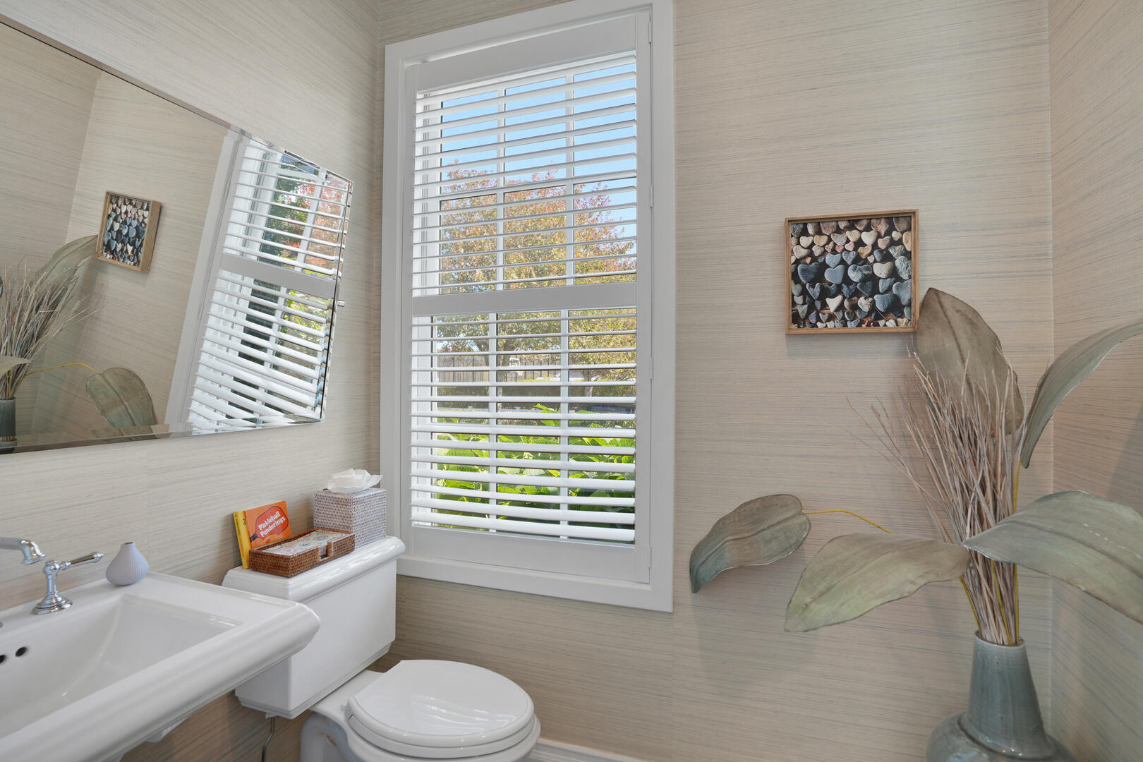 Powder Room, First Floor