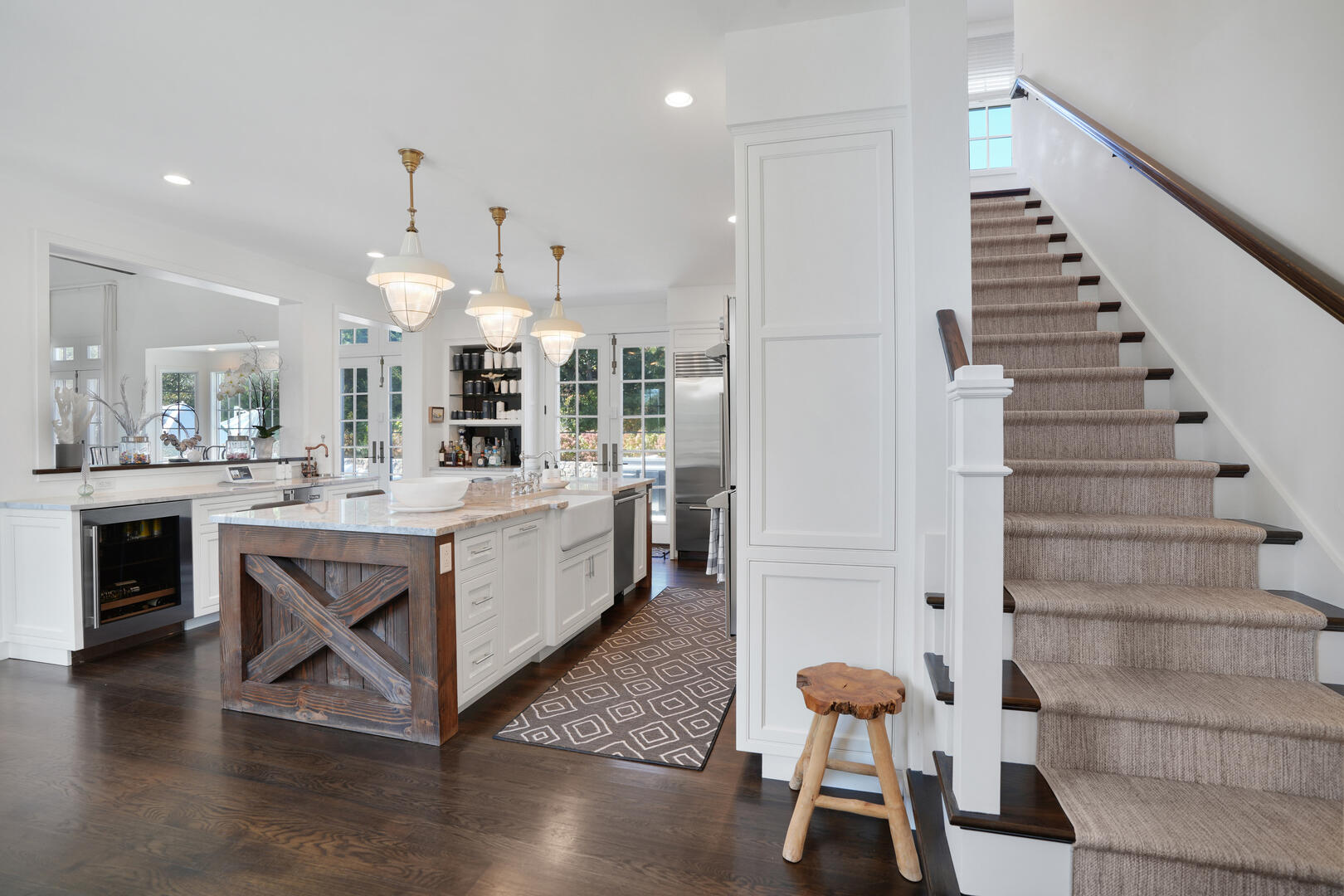 Staircase to Bedrooms 2 