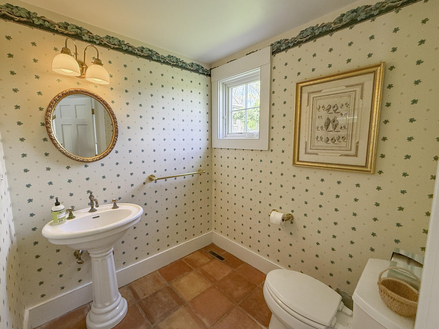 Powder Room, First Floor