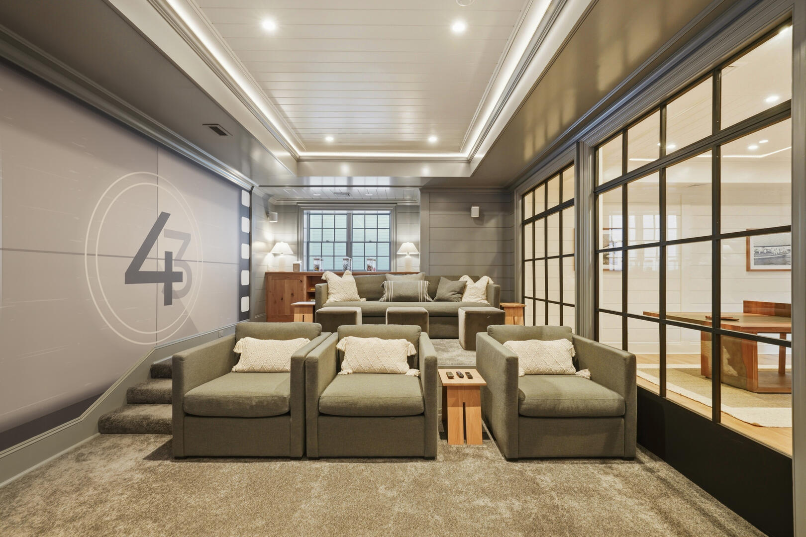 Media Room, Lower Level