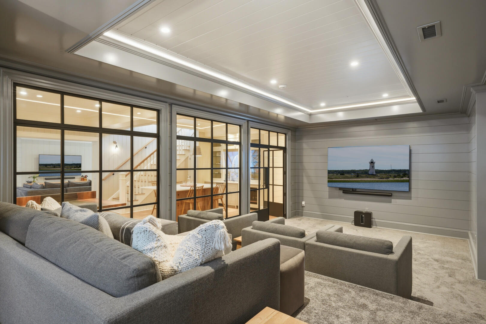 Media Room, Lower Level