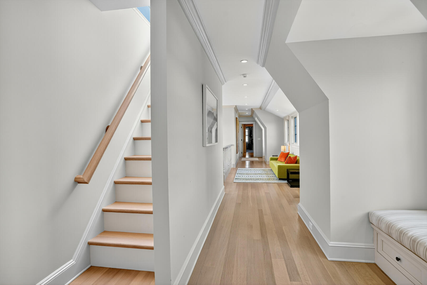 Stairs to Widows Walk