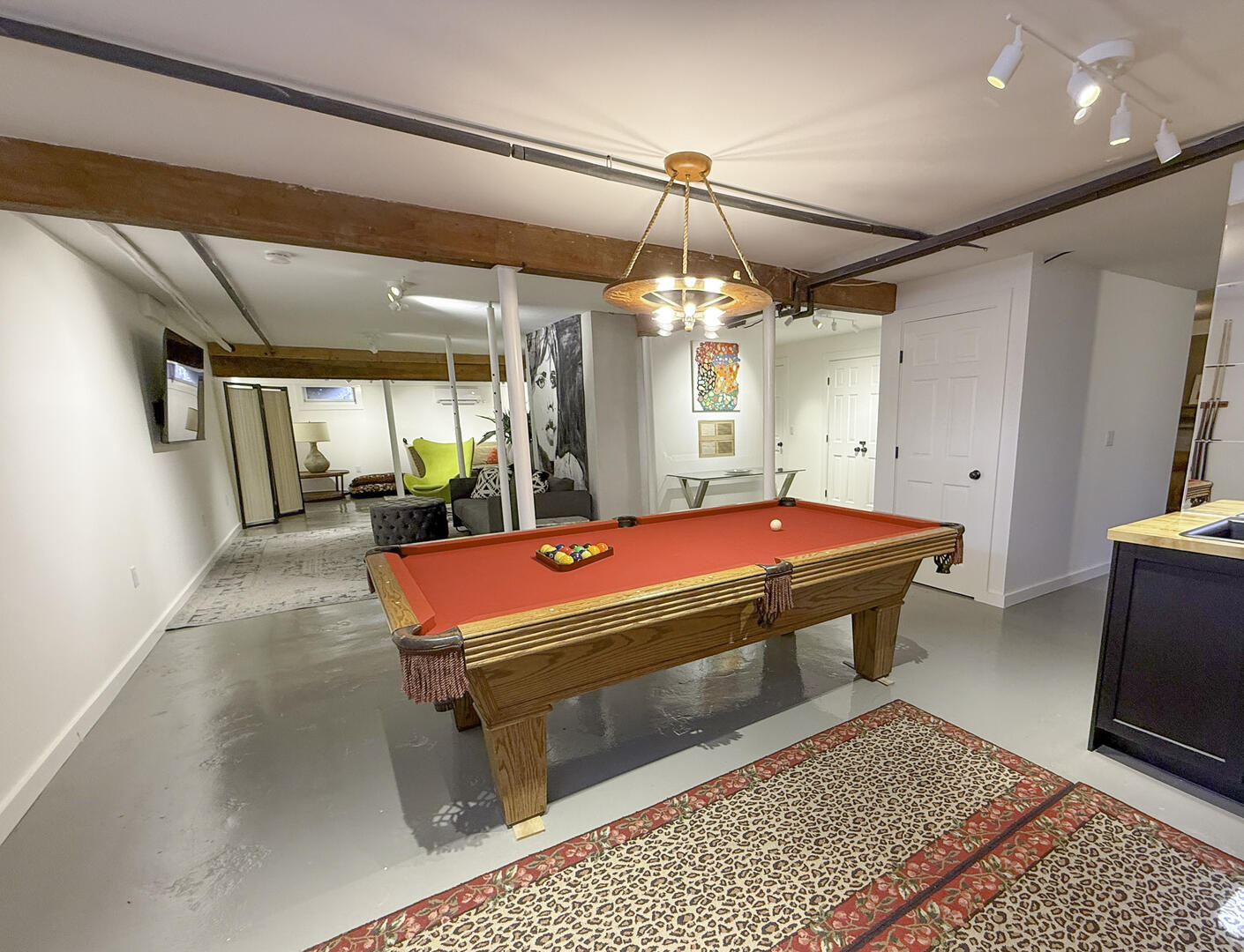 Pool Table, Lower Level