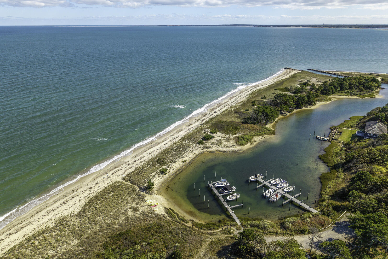 Shared Dock and Beach Access
