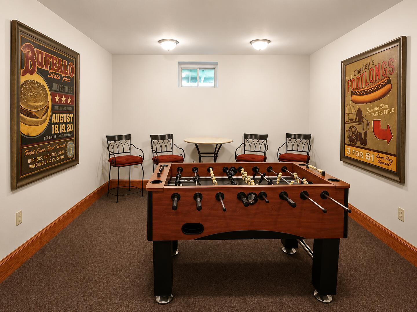 Foosball, Lower Level