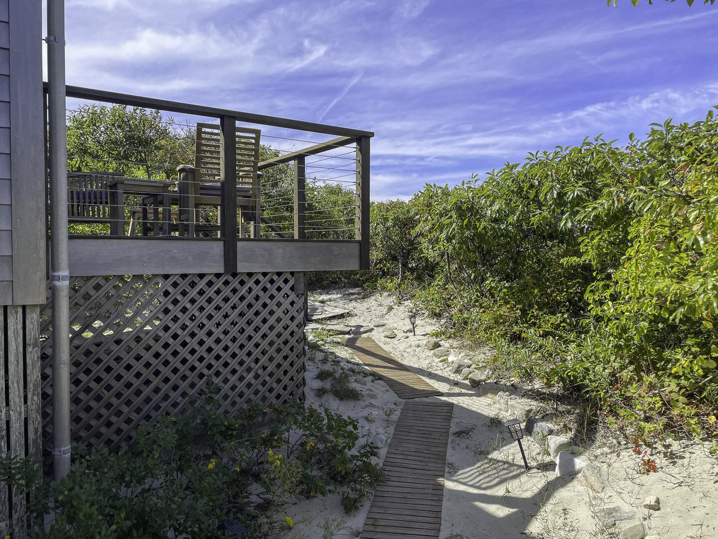 Path to Back Deck