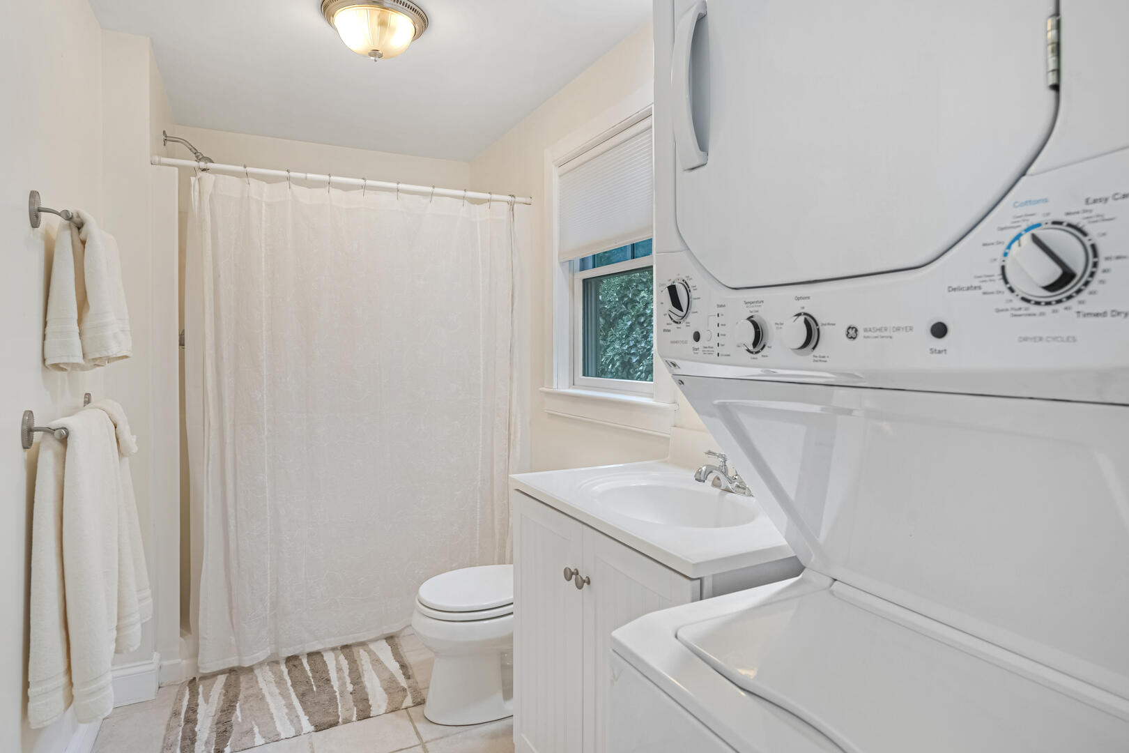Hall Bath with Shower Stall, In Law Suite First Floor