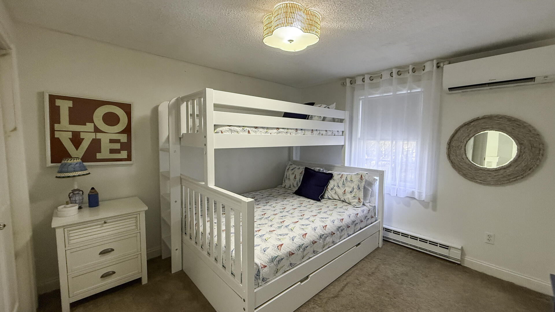 BR2 Twin over Queen Bunk Bed, Second Floor