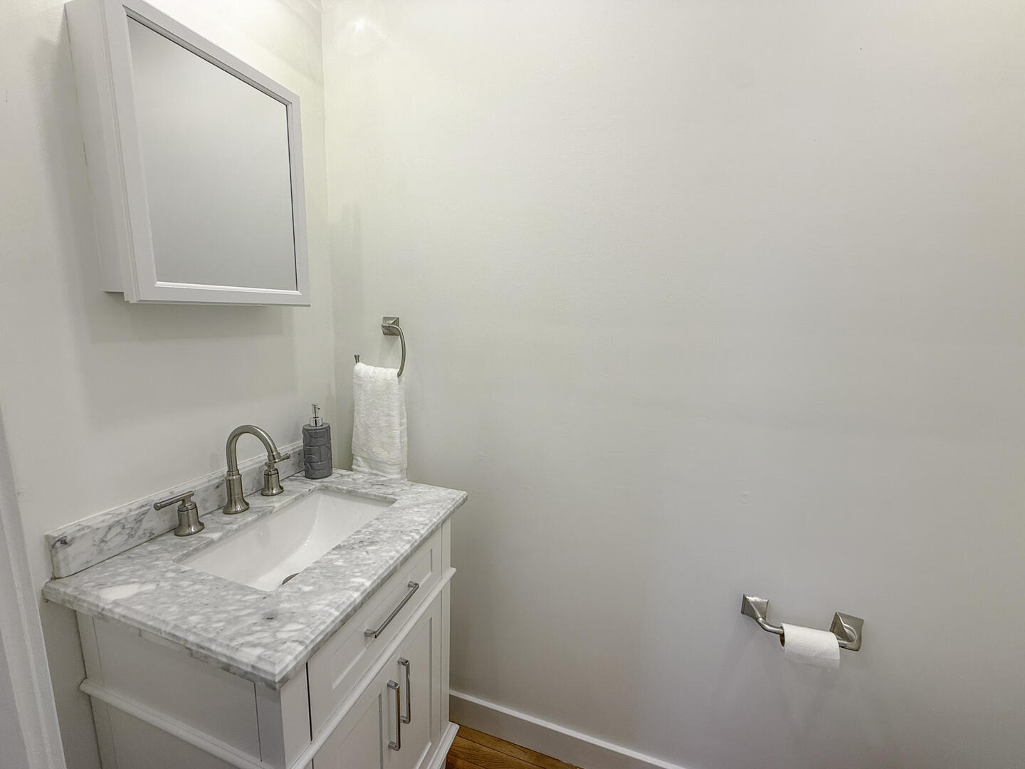 Powder Room, First Floor