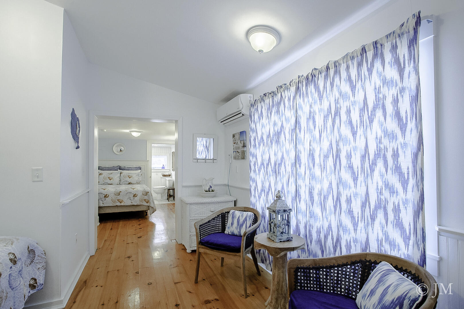 BR1 Queen and Twin Bed, First Floor (Minisplit AC)