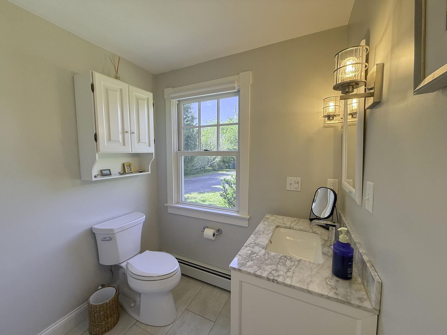 Powder Room, First Floor