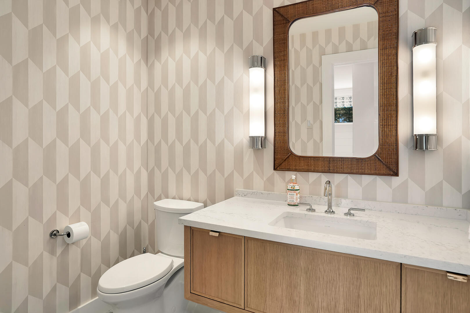 Powder Room, First Floor