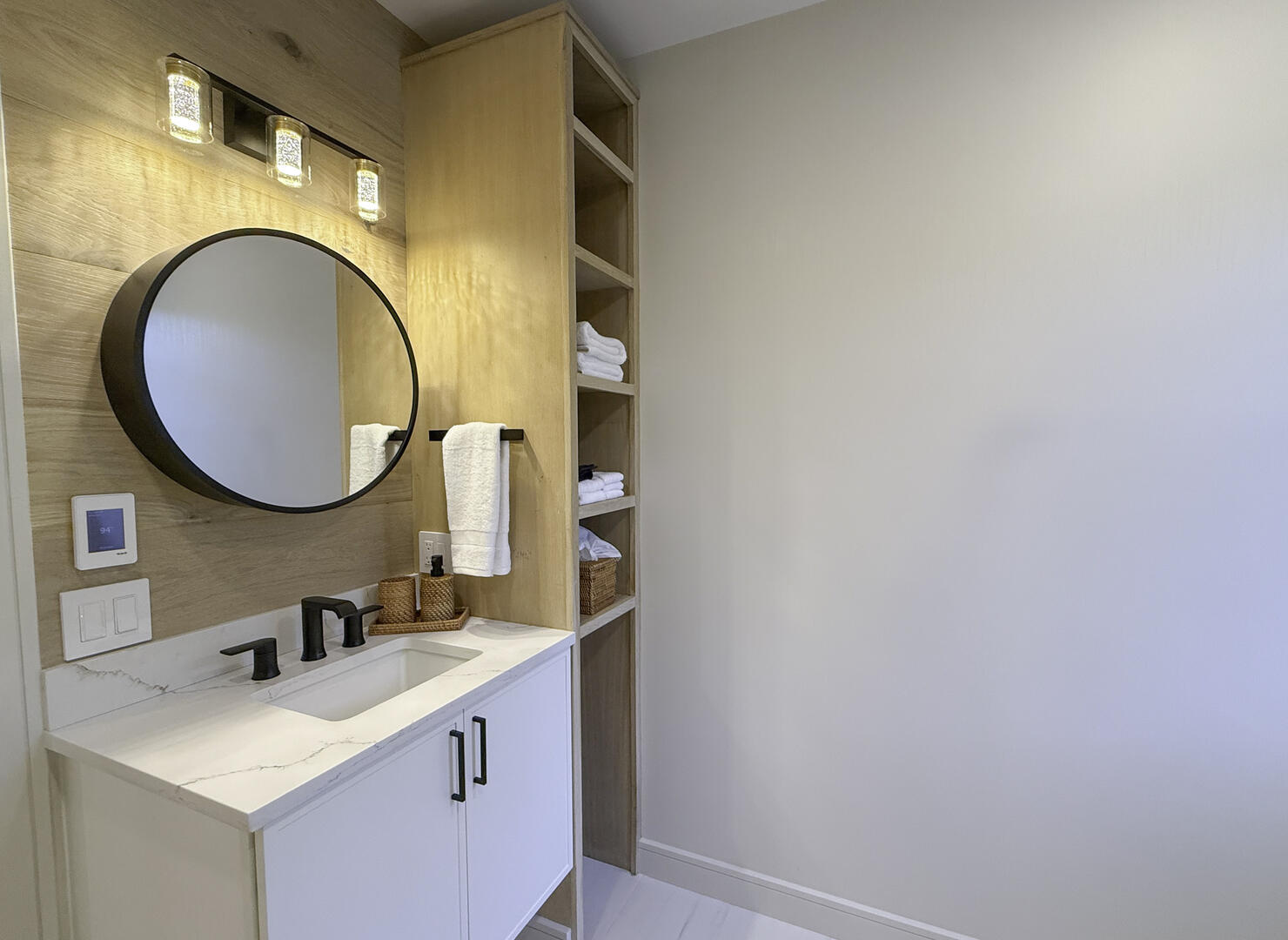 Hall Bath with Shower Stall, Second Floor