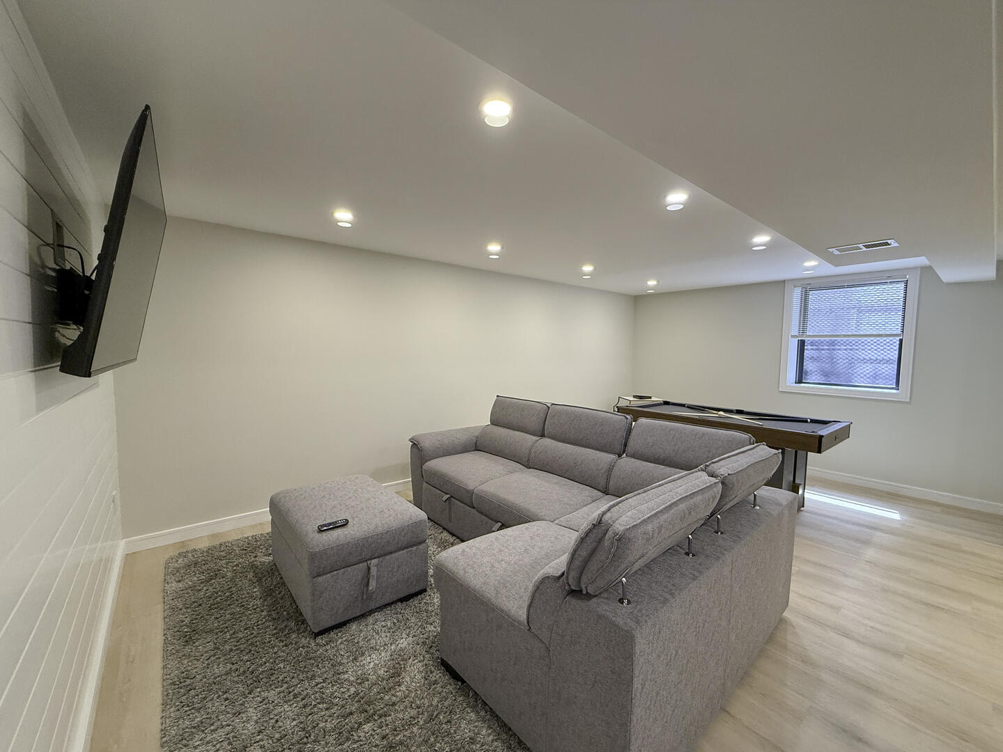 Living Area, Lower Level