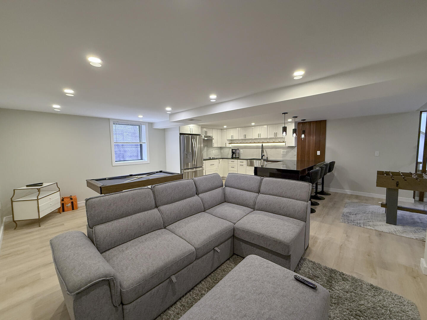 Living Area, Lower Level