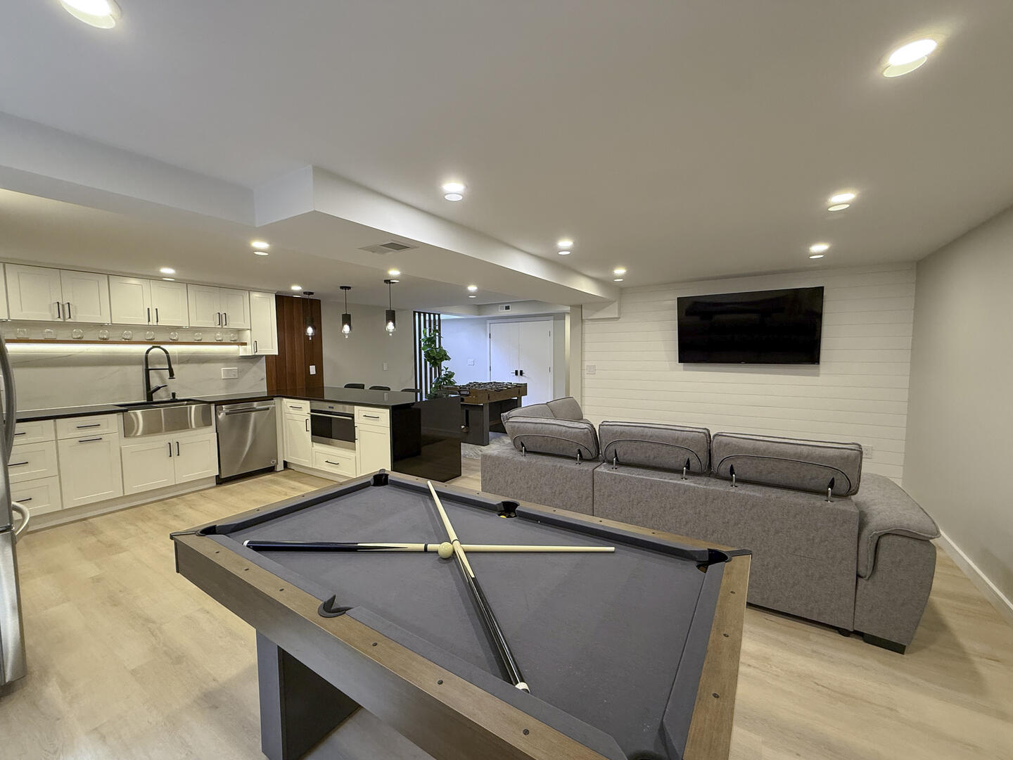 Pool Table, Lower Level