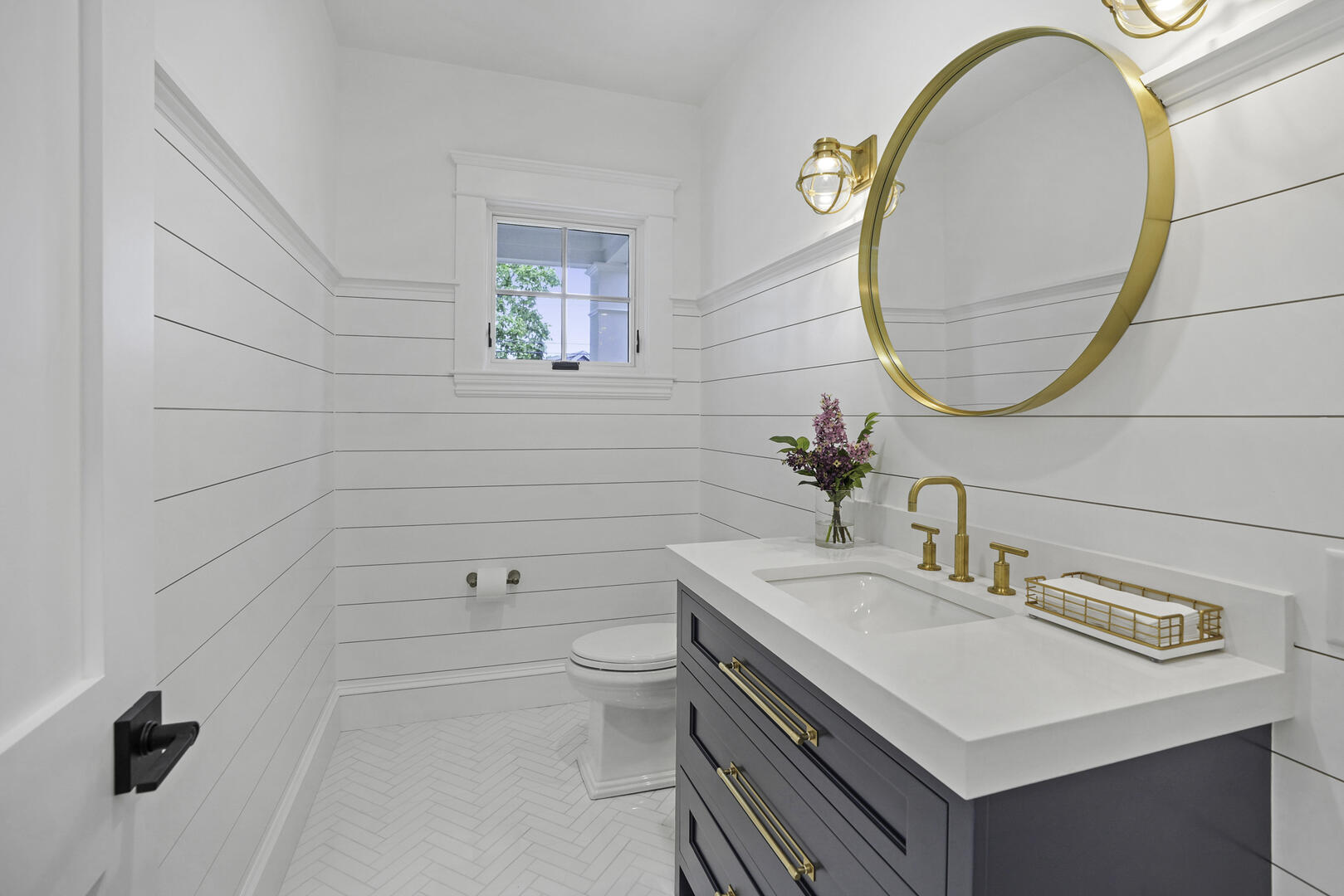 Powder Room, First Floor