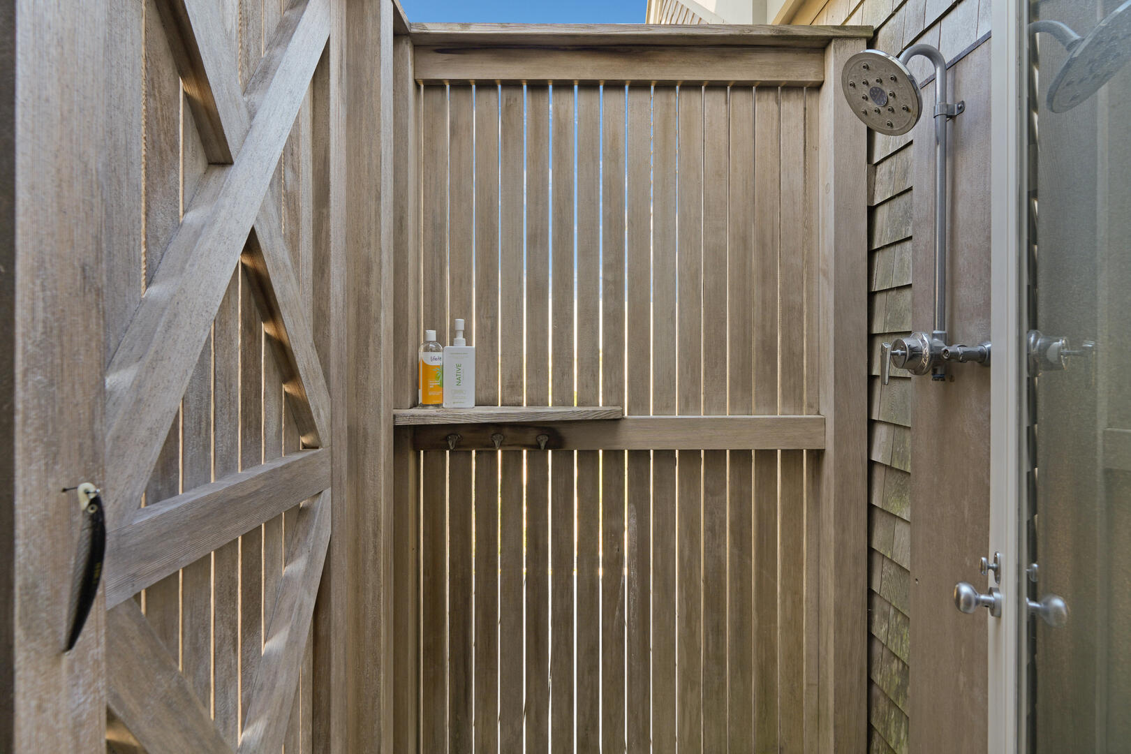 West Shack Enclosed Outdoor Shower