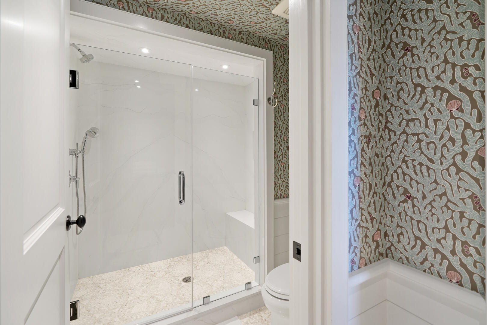 BR2 King En Suite with Shower Stall, First Floor