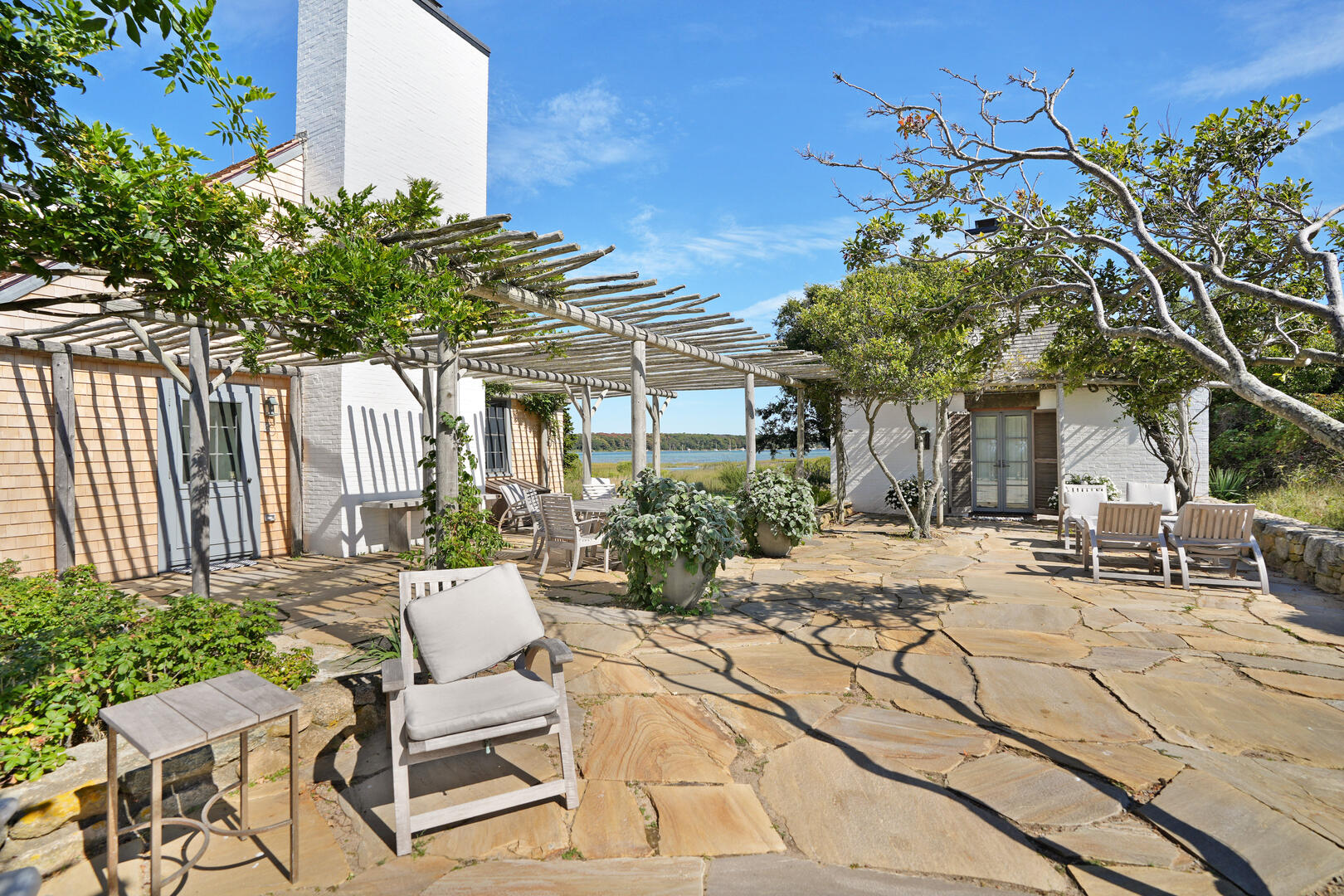 Patio to Pond Pavillion