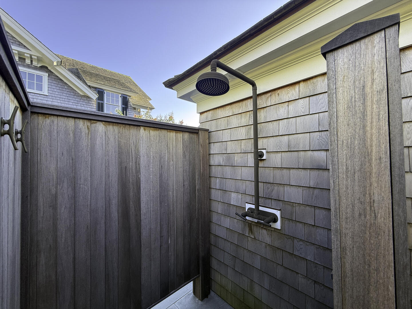 Enclosed Outdoor Shower
