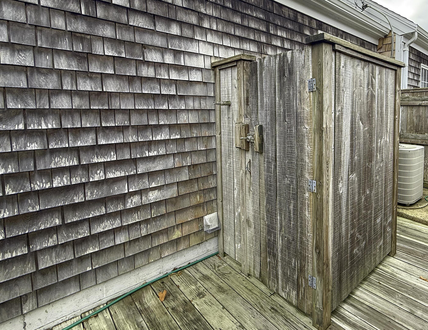 Enclosed Outdoor Shower