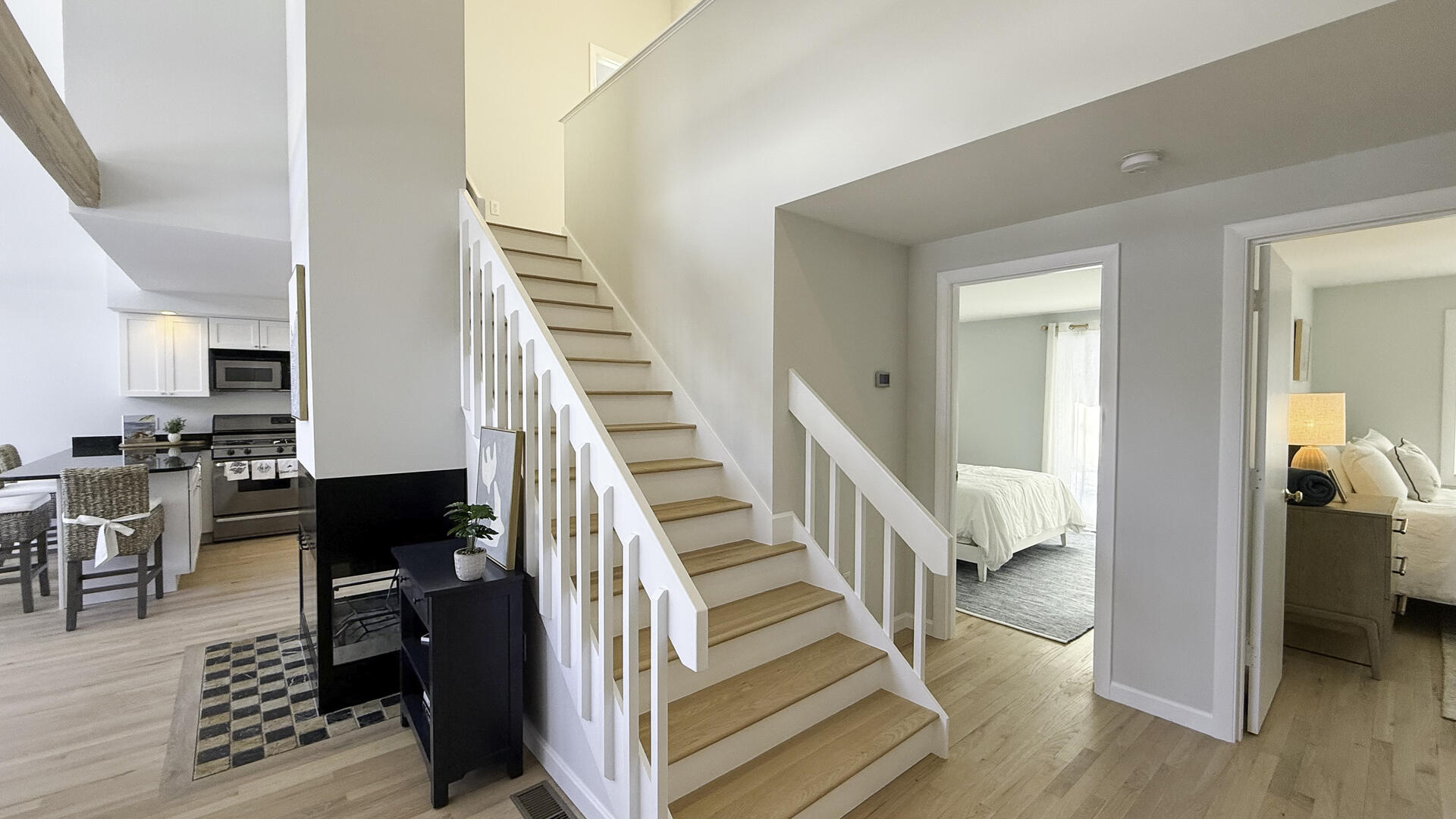 Staircase to the Second Floor