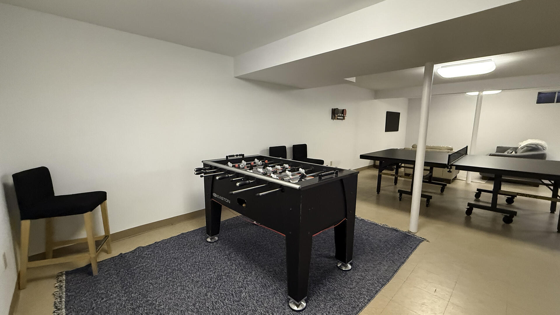 Foosball Table, Lower Level