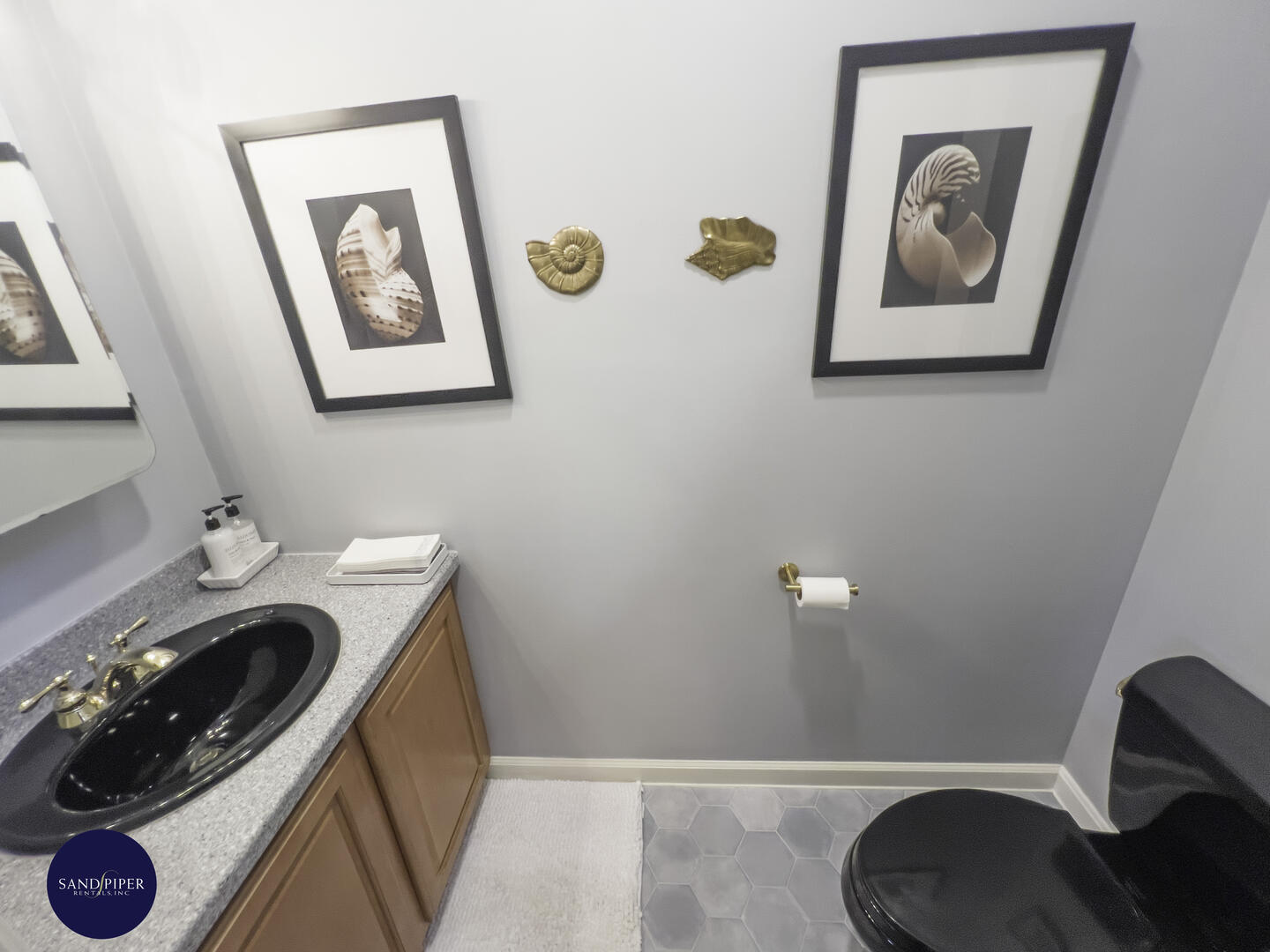 Half Bath, First Floor