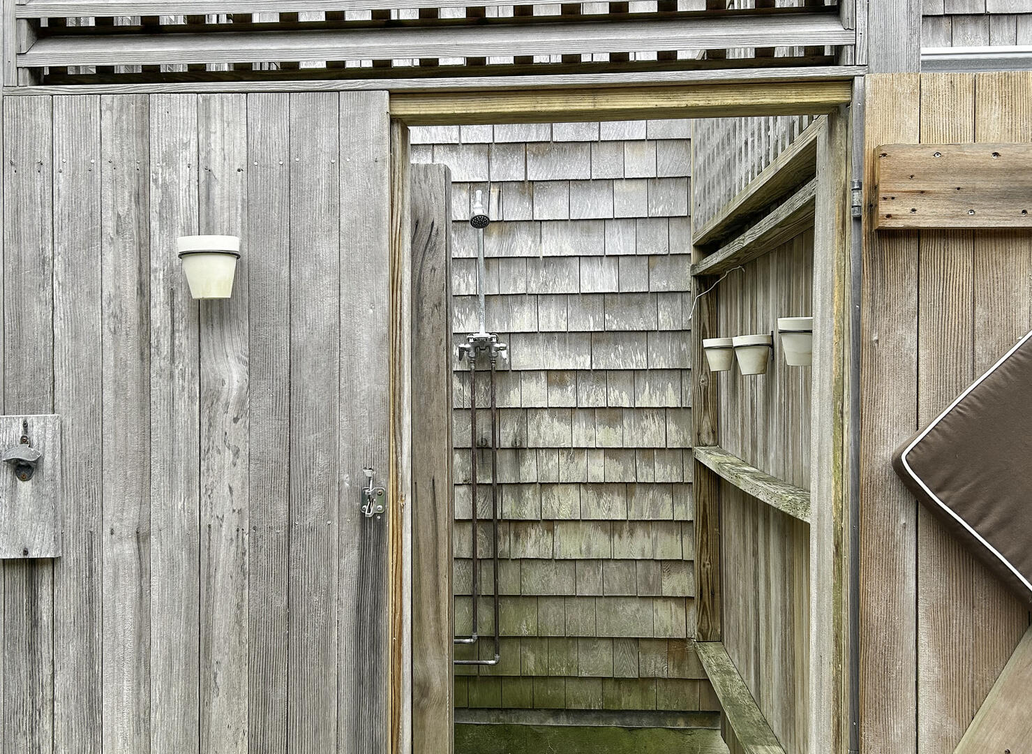 Enclosed Outdoor Shower