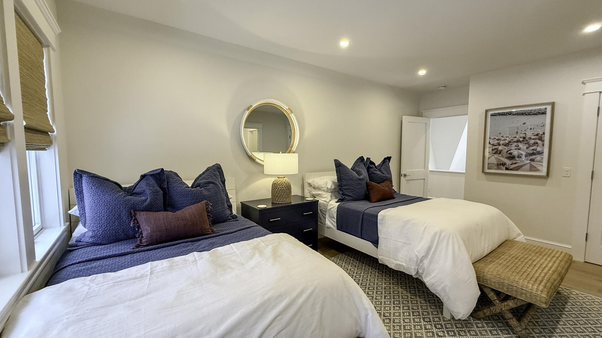 BR4 (2) Double Beds with an Adjoining Bath, Second Floor