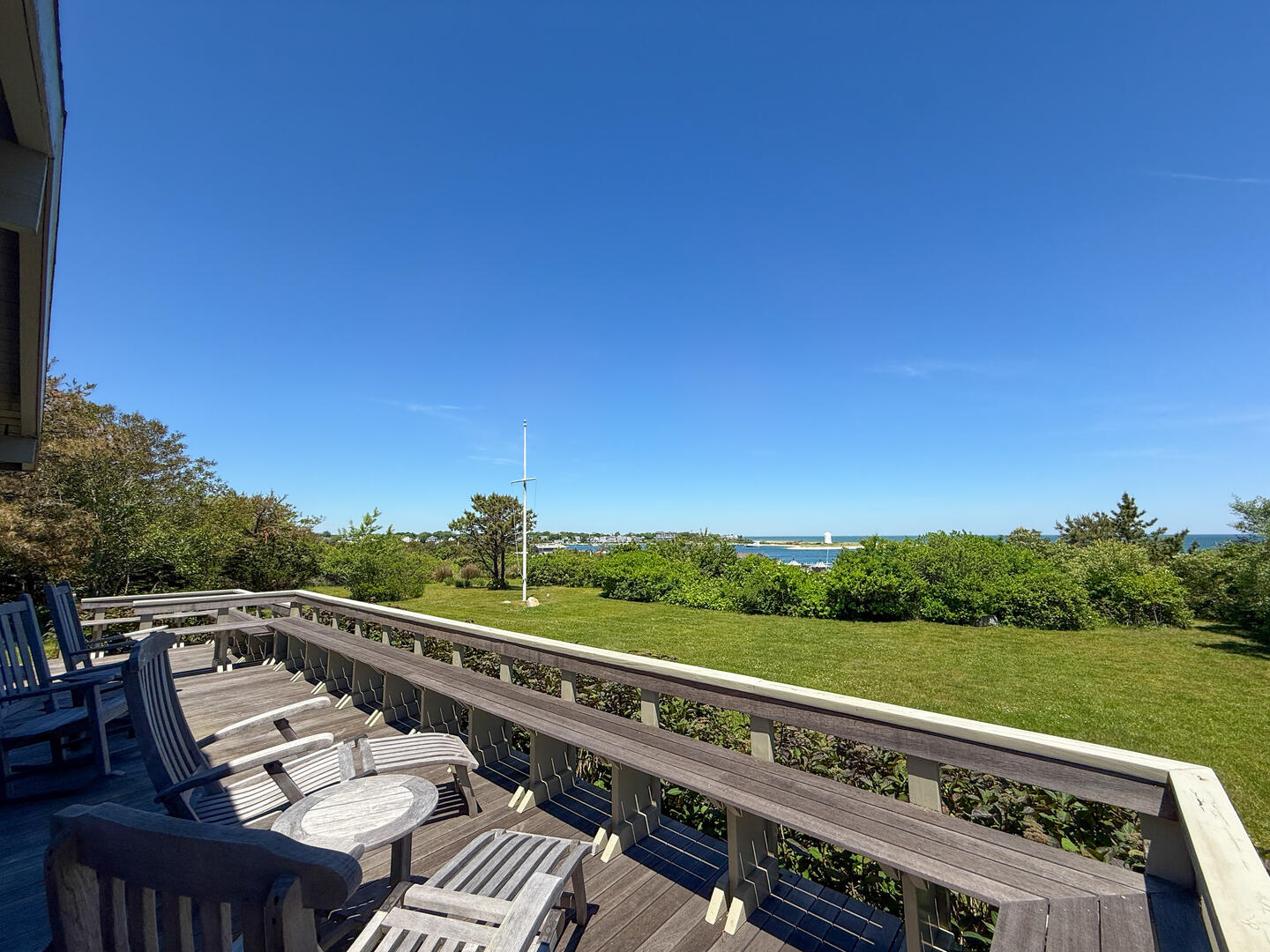 Deck with Lighthouse Views