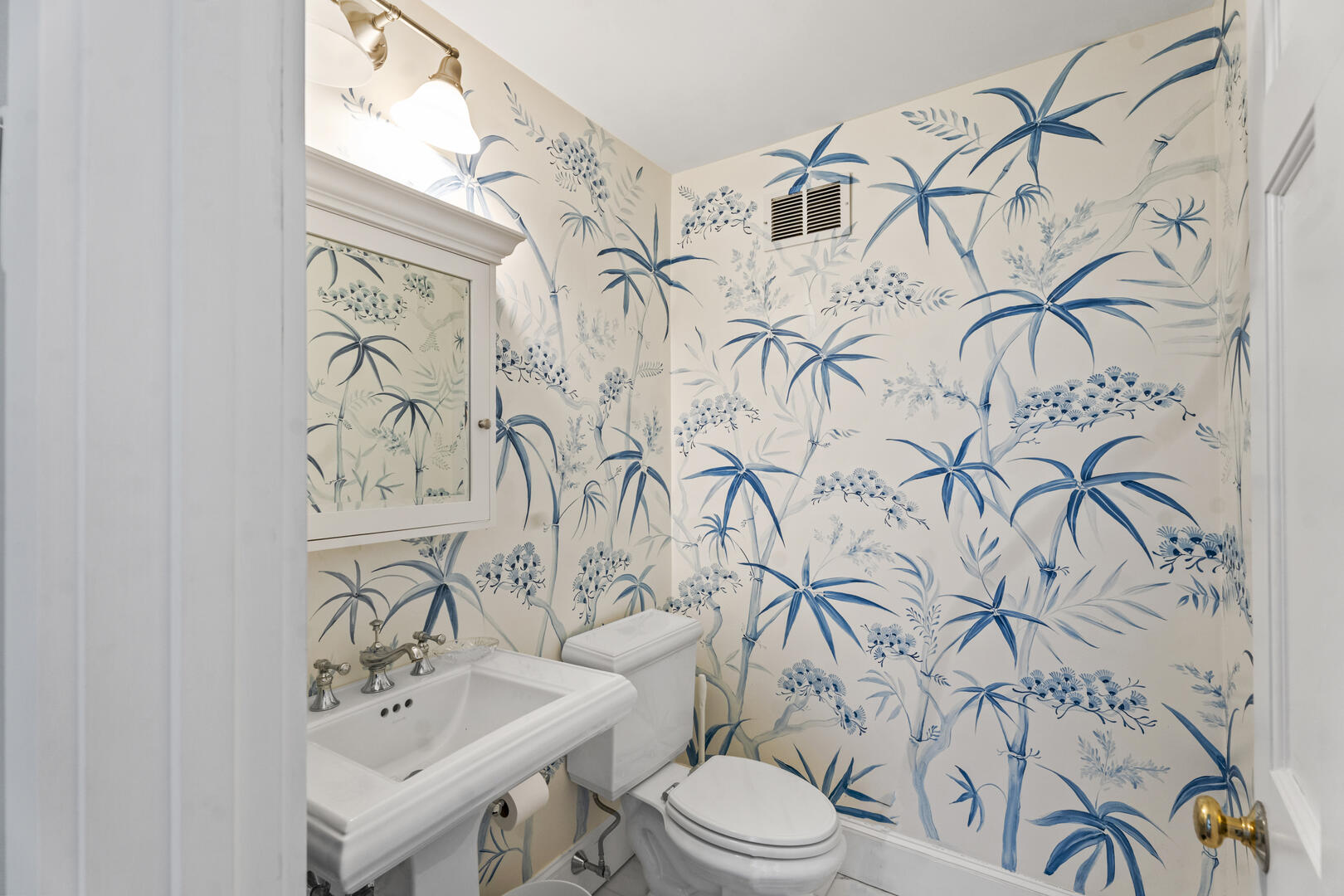 Powder Room, First Floor