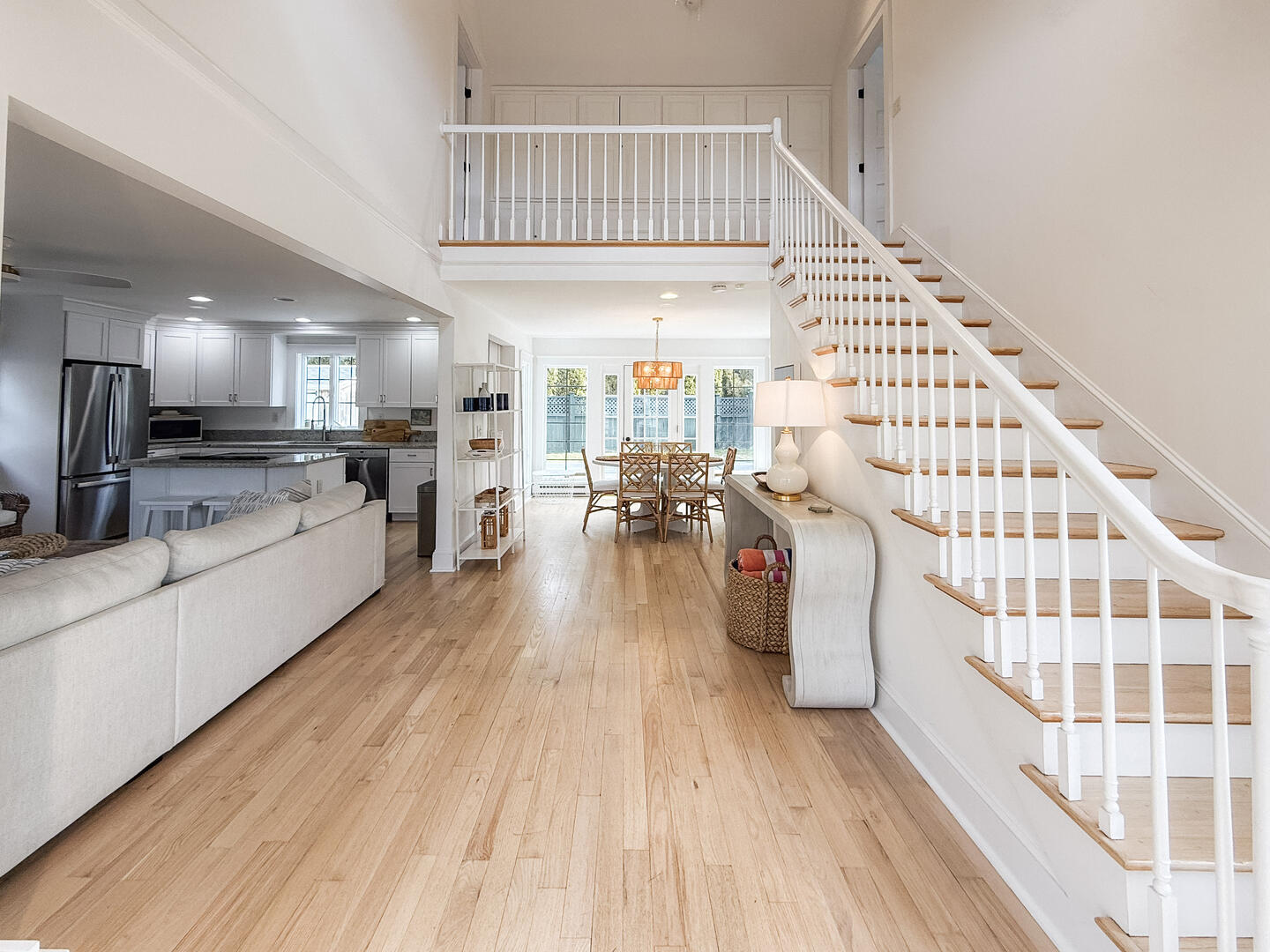 Staircase to the Second Floor