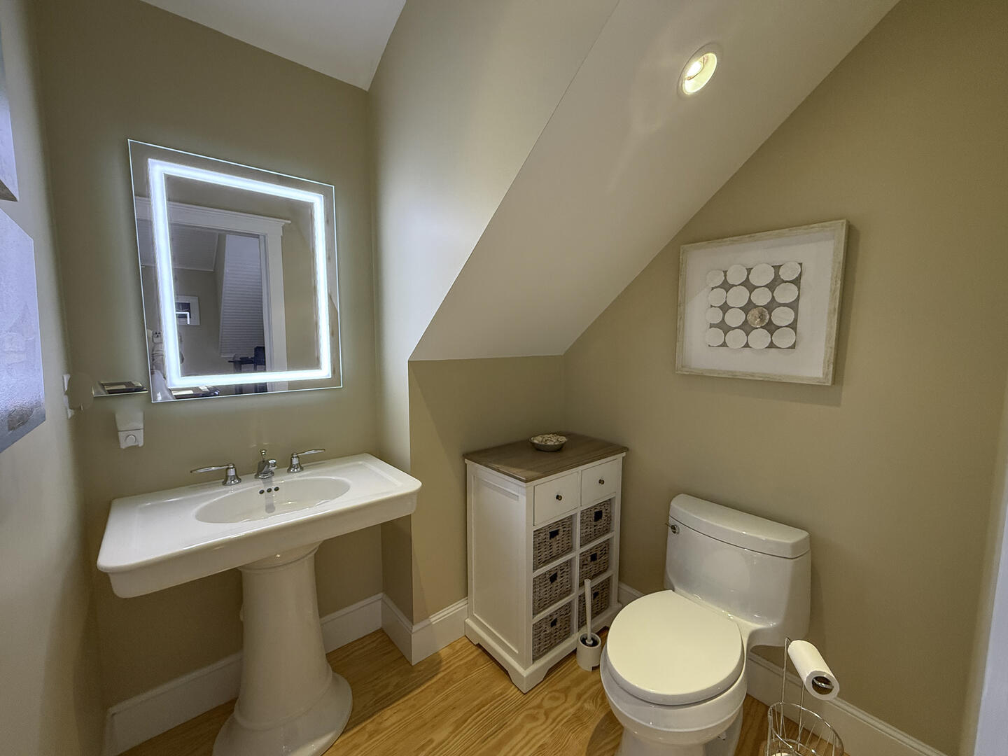 Powder Room, Above Garage