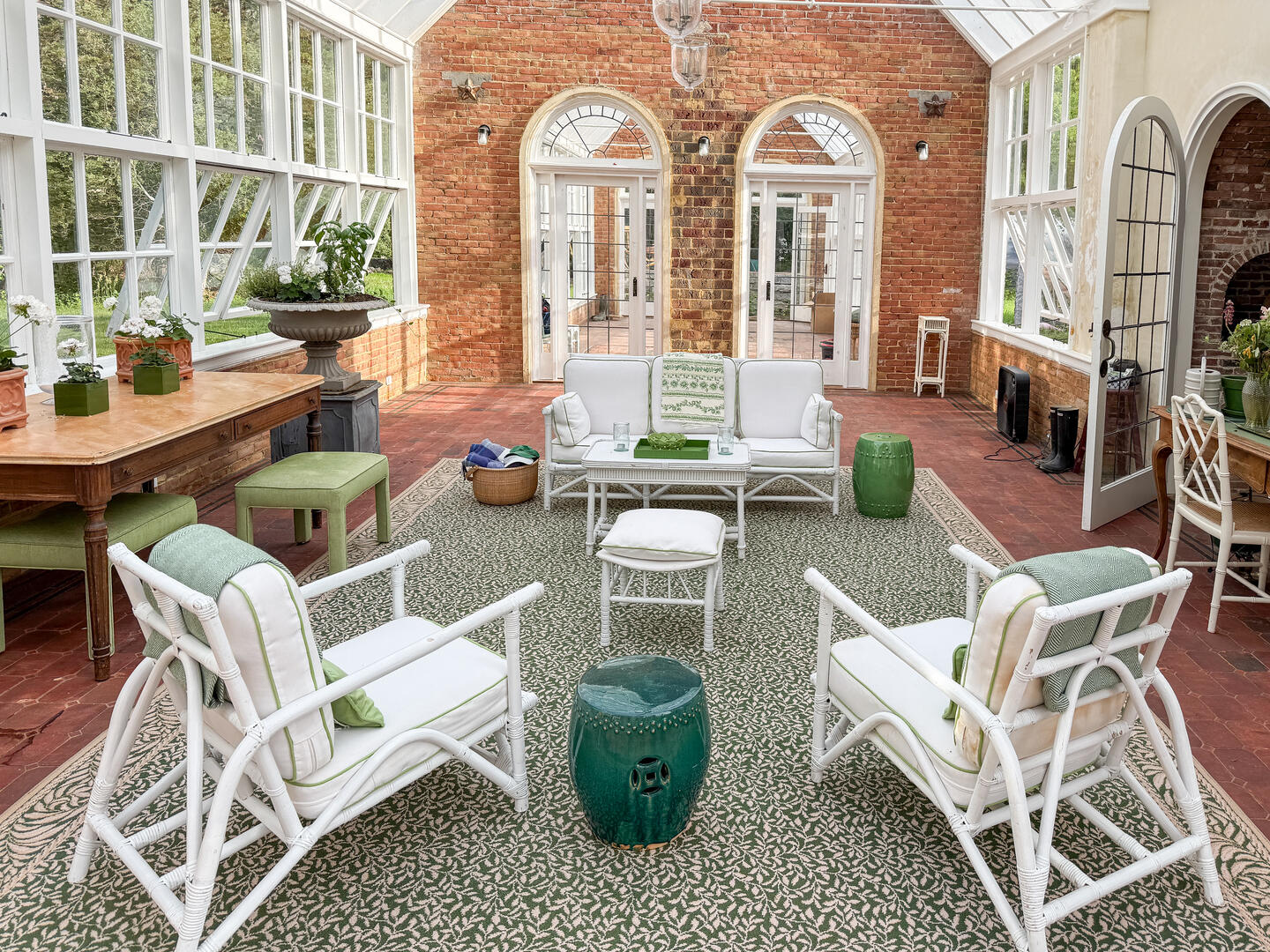 Sunlit Conservatory