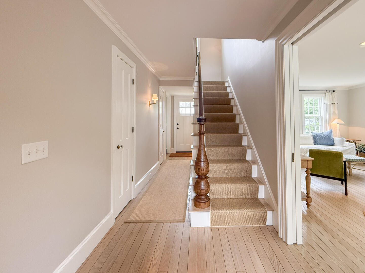 Staircase to the Second Floor