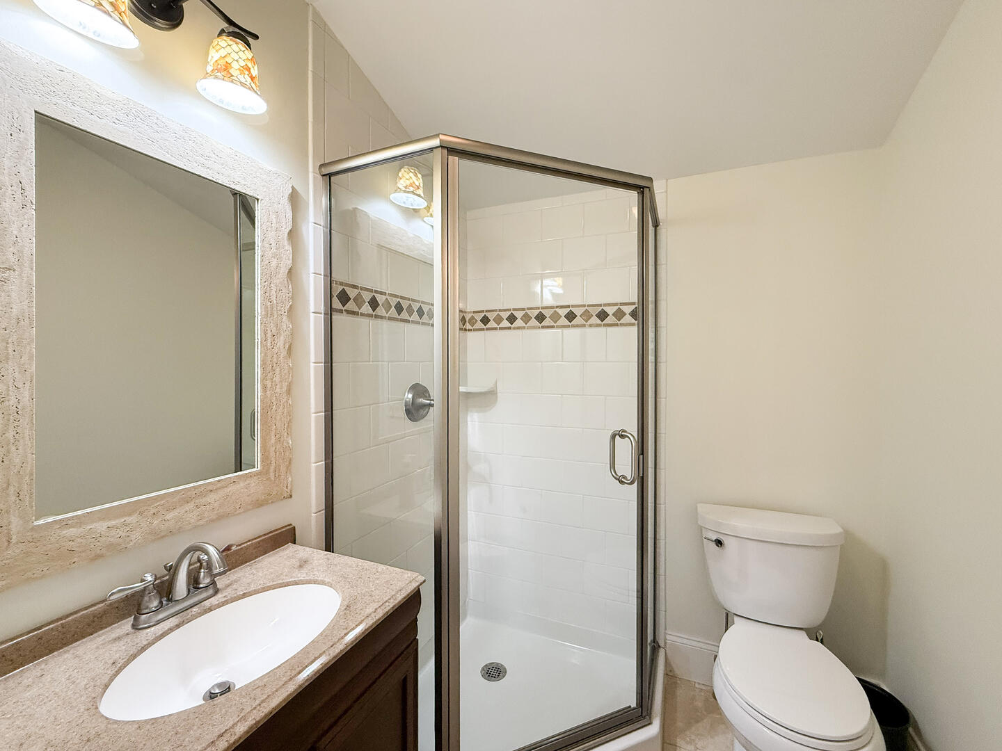 BR2 Queen En Suite with a Shower Stall, Second Floor