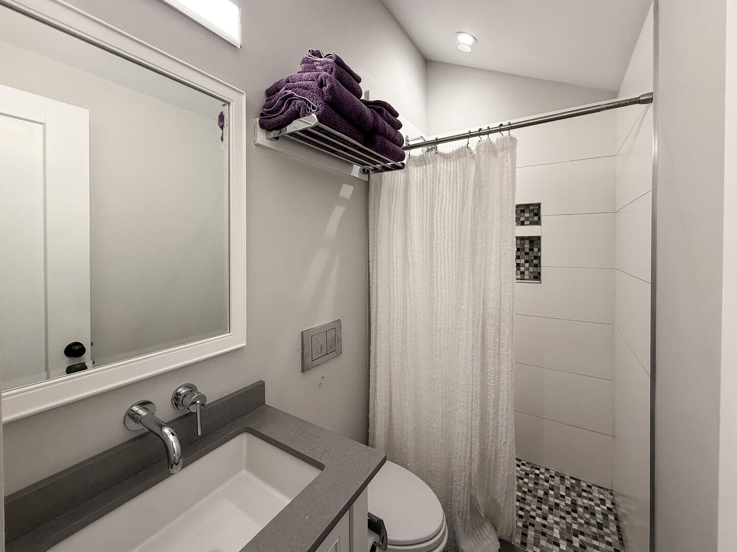 BR2 Queen En Suite with a Shower Stall, Second Floor
