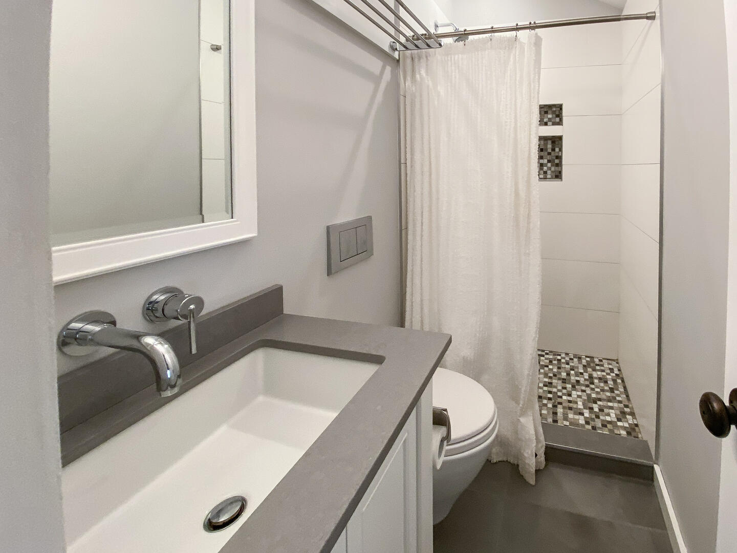 BR2 Queen En Suite with a Shower Stall, Second Floor