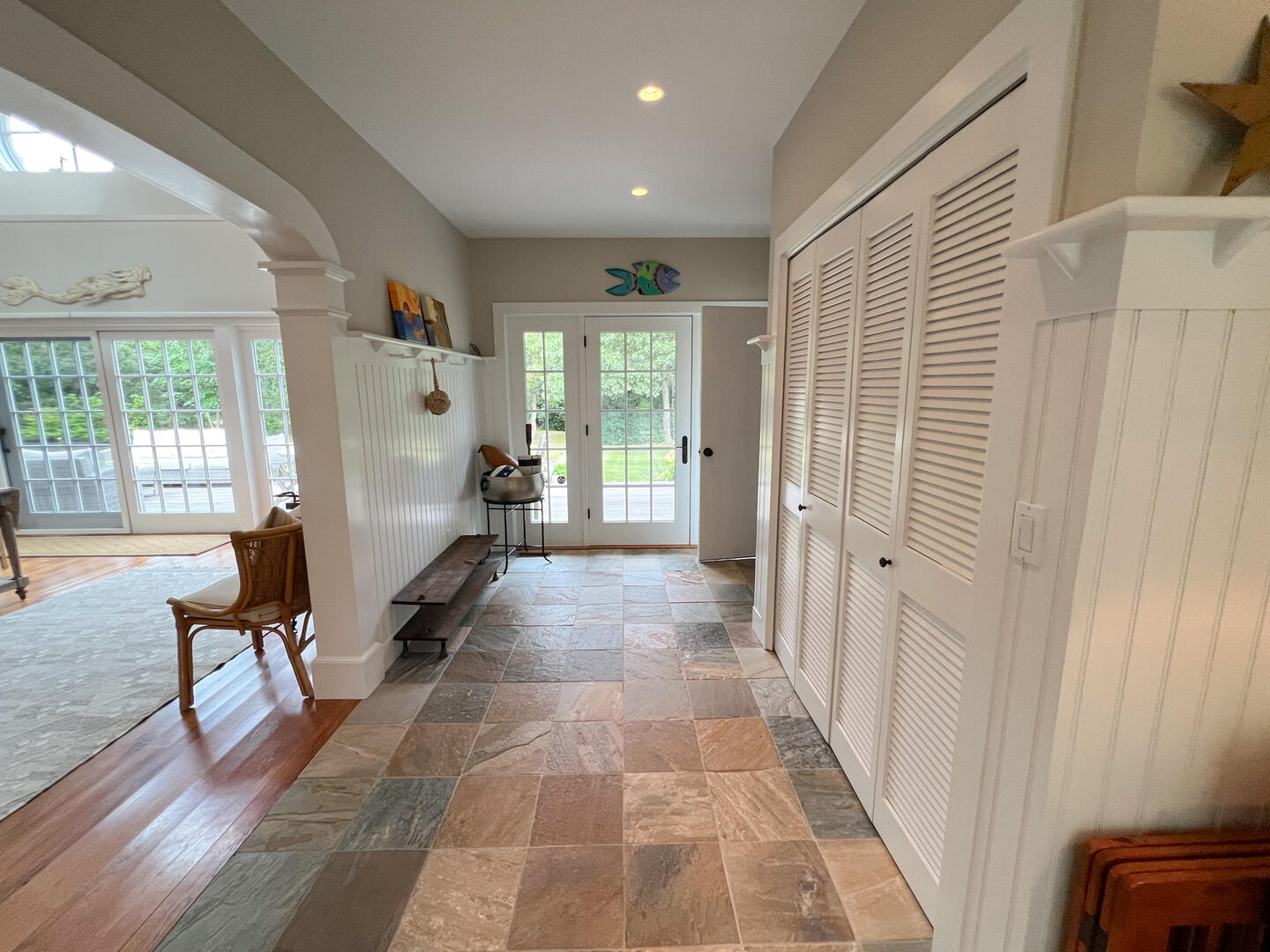 Mud Room with Access to Rear Deck