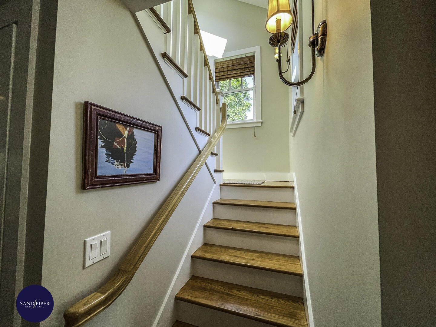 Stairs to second floor