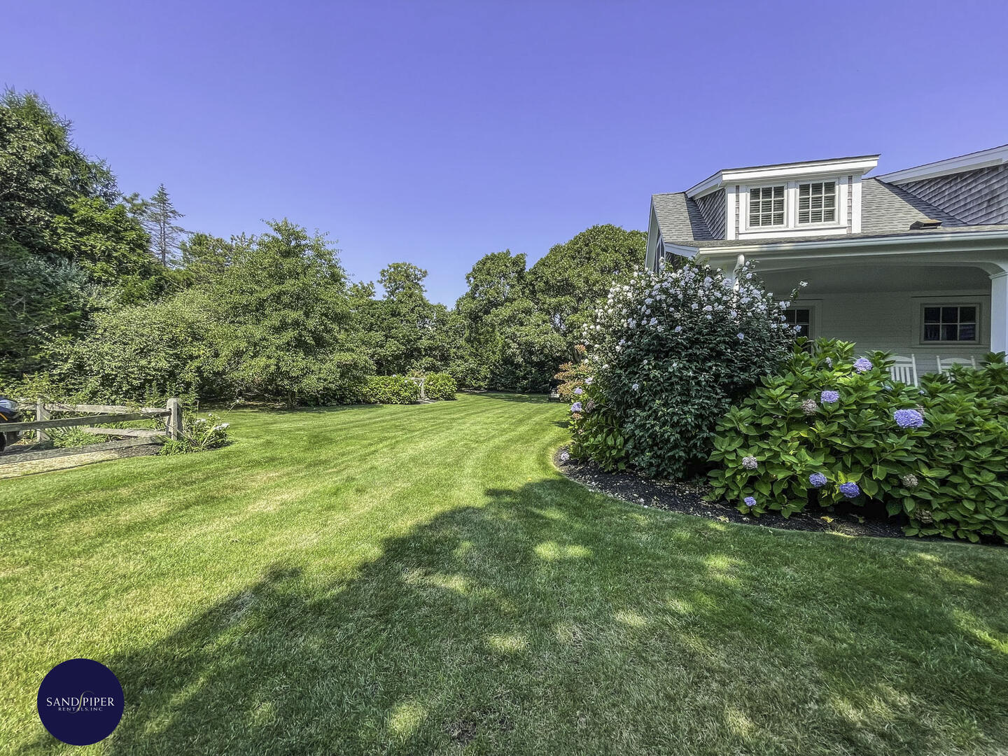 Side Yard from Driveway