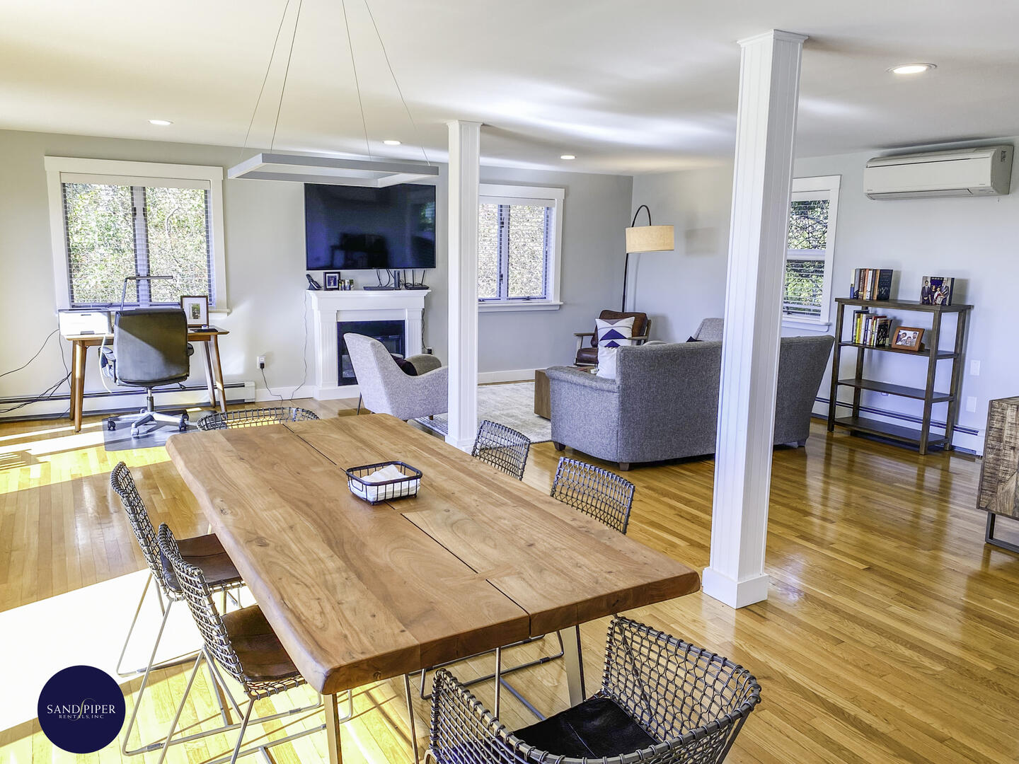 Main House - Open Dining and Living Areas