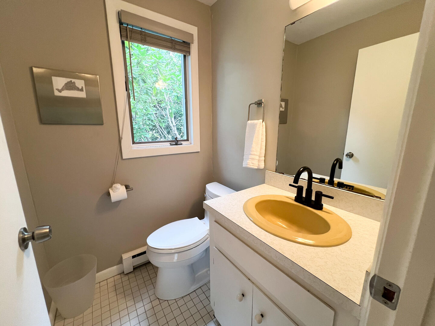 Powder Room, First Floor