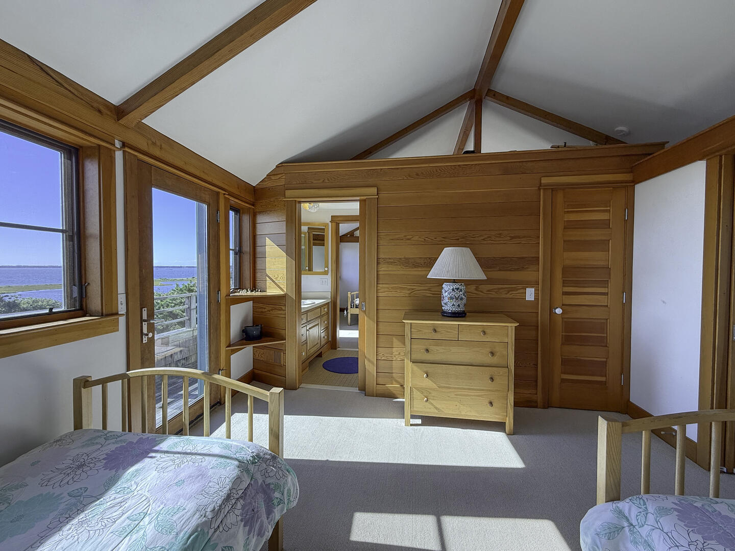 BR3 (2) Twin Beds (3/4 walls) with Adjoining Bath, Second Floor