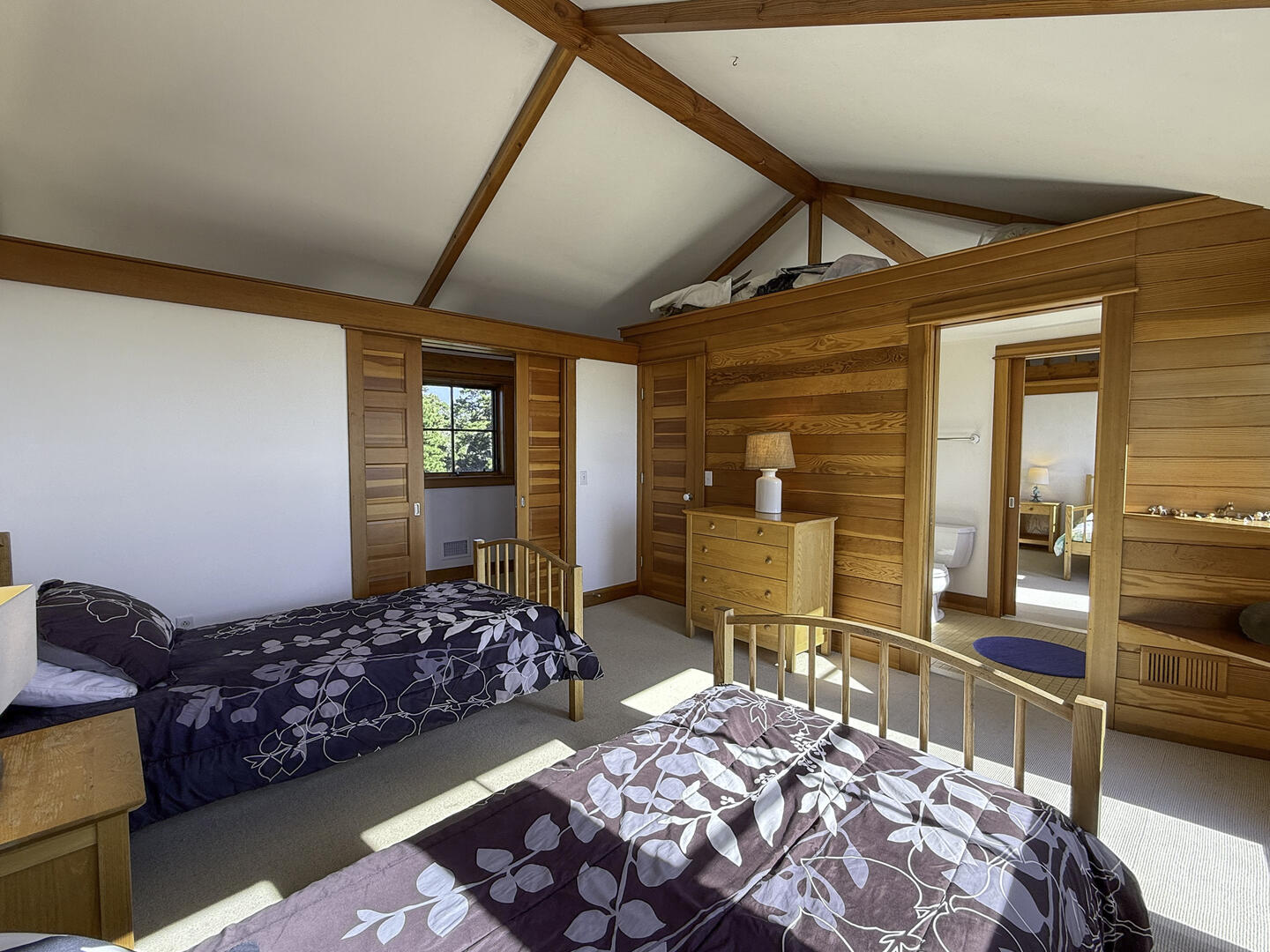 BR4 (2) Twin Beds (3/4 walls) with Adjoining Bath, Second Floor