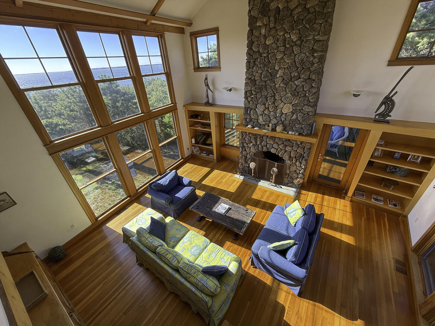 Second Floor view to Living Area