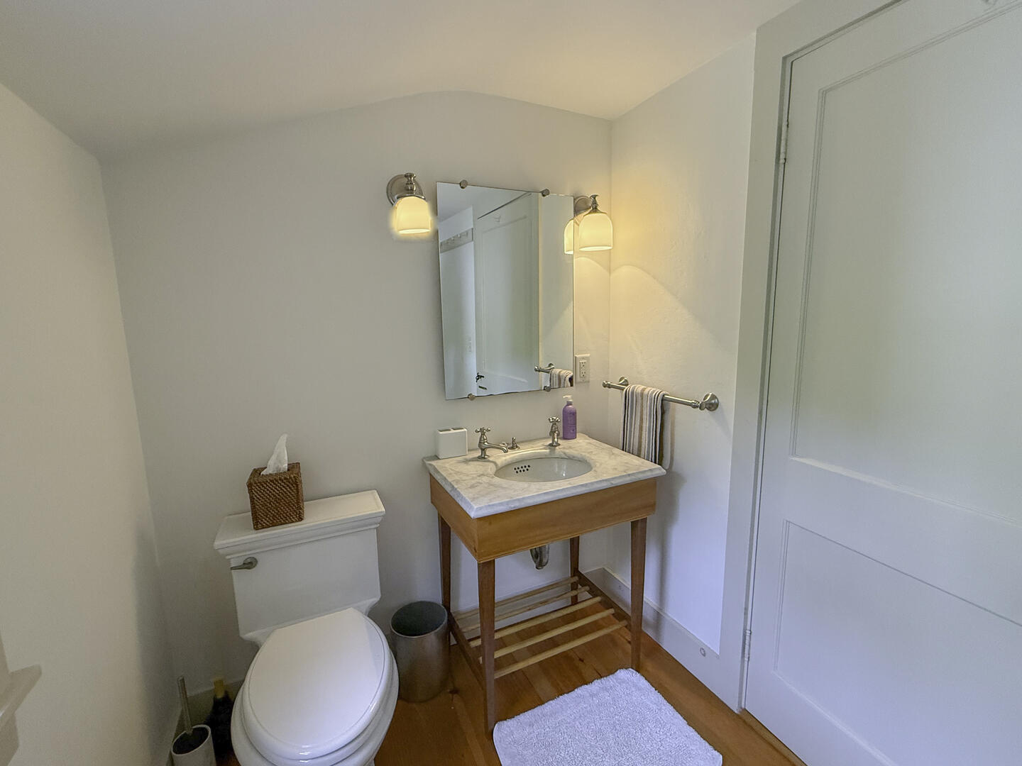 Hall Bath with Shower Stall, Second Floor