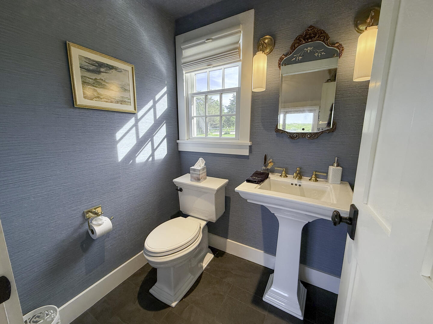 Powder Room, First Floor